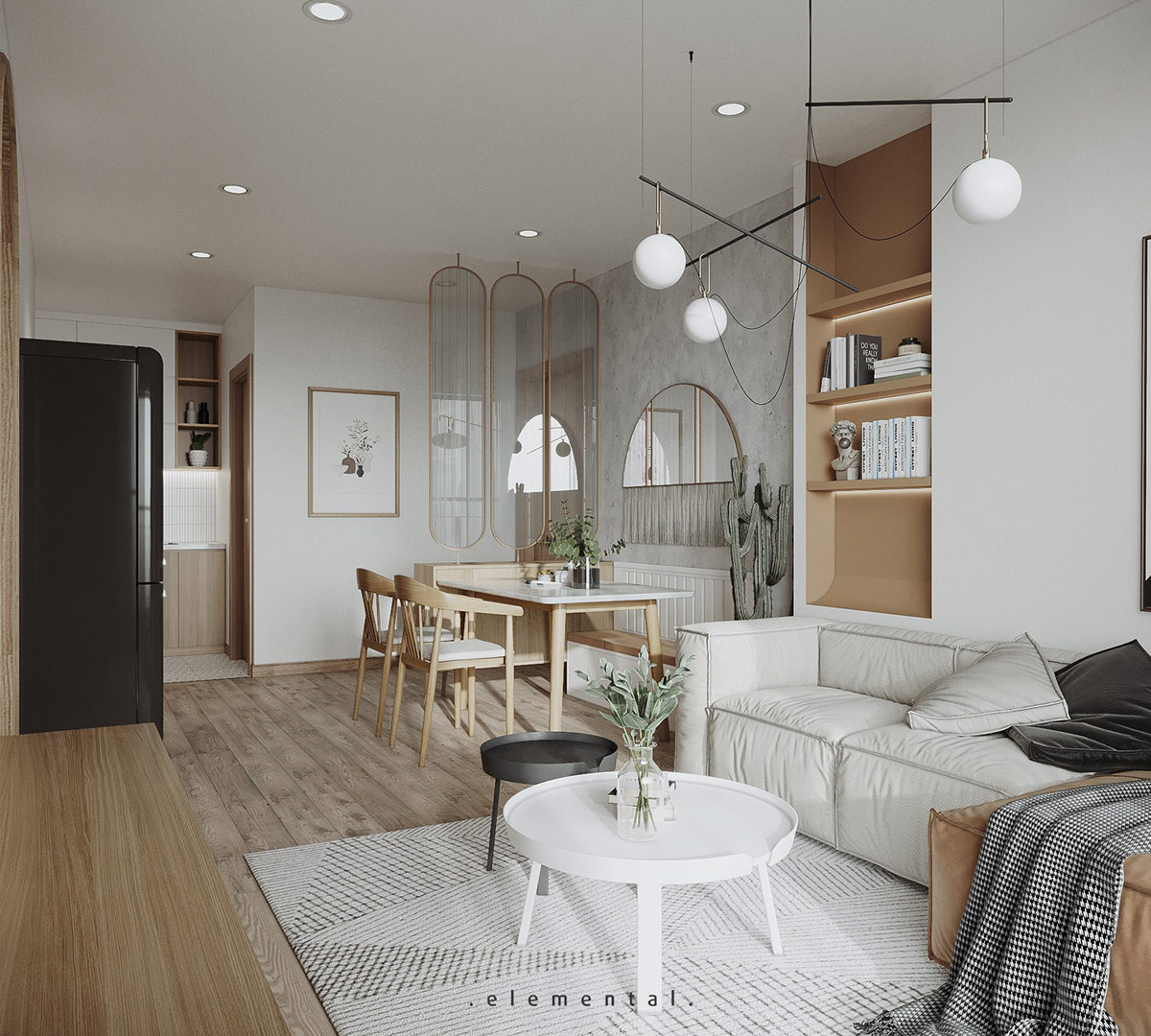 Round coffee table 1