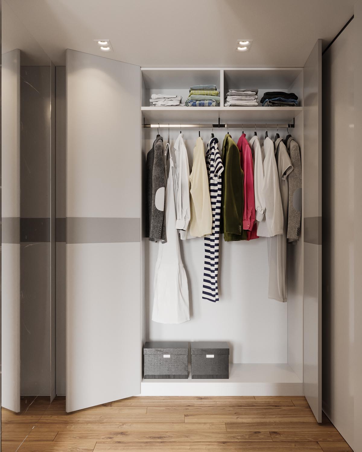 Modern wardrobes